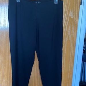 Eileen Fisher basic black pants